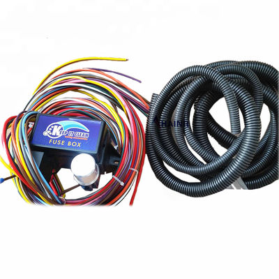 kualitas  Hoffman 12 Circuit Universal Hot Rod Wiring Harness ISO9001 pabrik